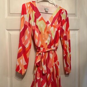 Abstract Cocktail Dress